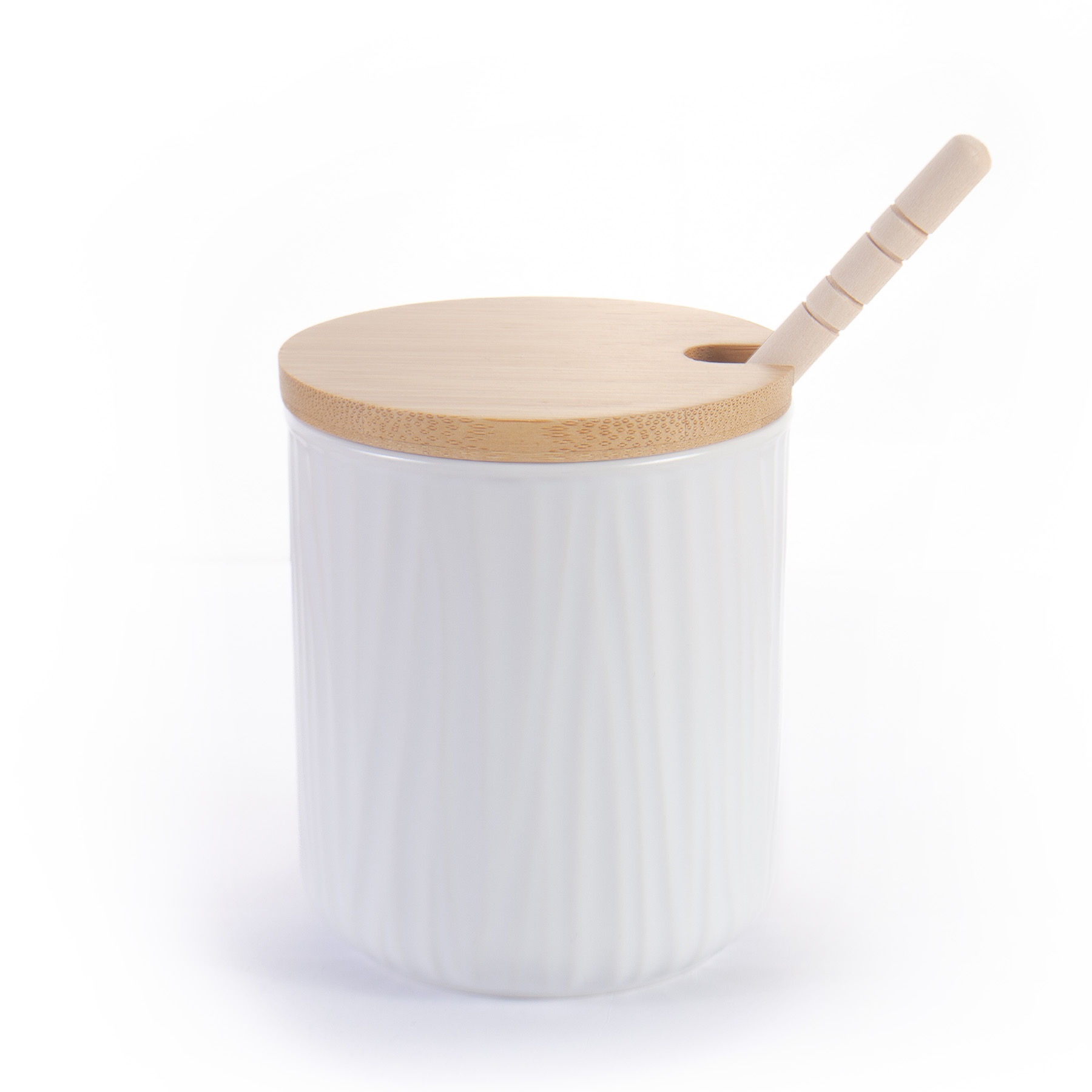 Honing Potje Met Honing Dripper / Lepel - Afbeelding 2