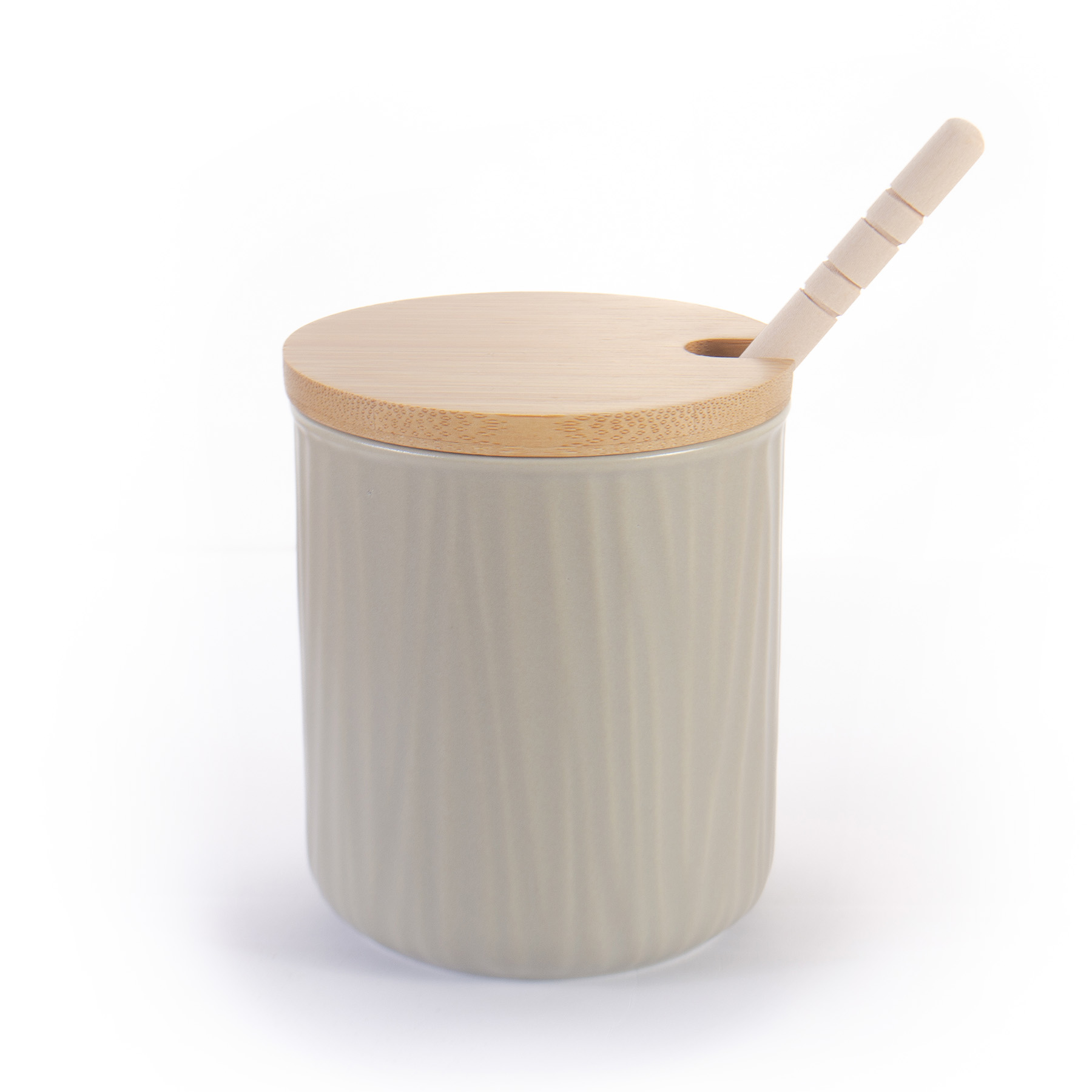 Honing Potje Met Honing Dripper / Lepel - Afbeelding 3